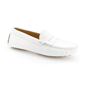 MOCASINES TANIA CARRARA BLANCO