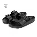 Sandalia Bio Unisex  EVA Hebillas Negro New Coachella