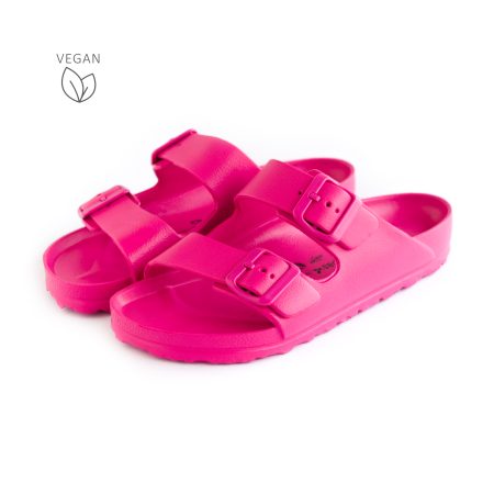 Sandalia Bio EVA Hebillas Fucsia New Coachella