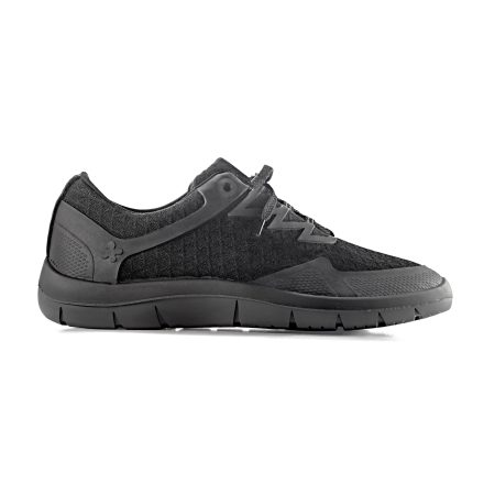 Deportiva Negro profesional certificado. Sneaker flexible, ligero y antideslizante. Unisex