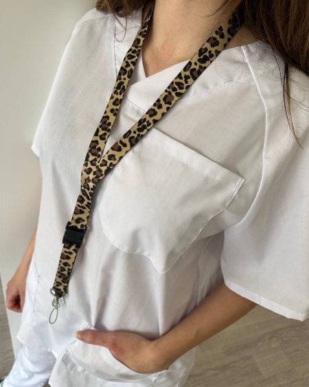 Lanyard doble Leopardo