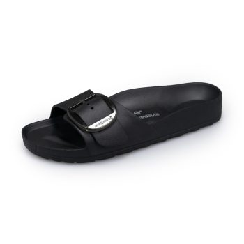 sandalia cómoda mujer milano negro