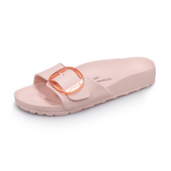 sandalia cómoda mujer milano rosa