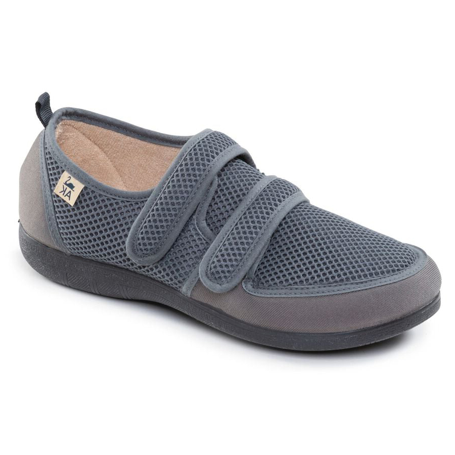 RELAX FIT GRIS copia zapato comodo gris relax